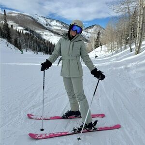 Halfdays Aston Jacket & Alessandra Pants in Sage